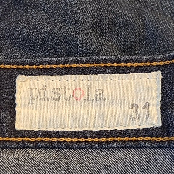 Pistola Crop Skinny Jeans Womens 31 - Picture 8 of 11